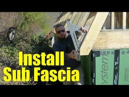 Garage Build #31 - Sub Fascia