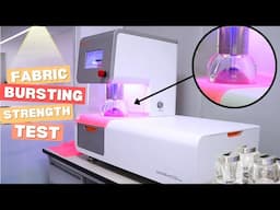 Fabric Bursting Strength Test Process Explained | Textile Testing Guide