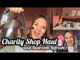 Amazing Thrifted Finds | Thrift Haul | Bargain Food Haul | Lidl Haul | Bedroom Refresh | Kate McCabe