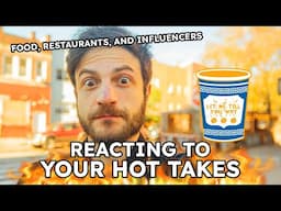 YOUR HOT TAKES on Food, Restaurants, & Influencers w/ Alexa Santos | Let Me Tell You Why Podcast