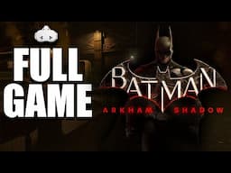 Batman Arkham Shadow Vr - Full Game Walkthrough - Meta Quest 3 / 3S - No Commentary Gameplay