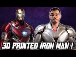 3D Printed Cosplay | Making Iron Man Mark 85 with 3D Printing | Iron Man MK85 Suit Update 22