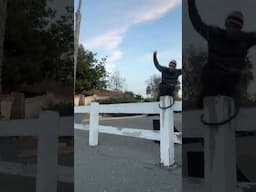 Homie kickflips new spot I made!