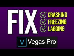 How To Fix 99% of Sony Vegas Crashes & Freezes! (Fix Sony Vegas Tutorial)