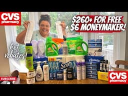 CVS COUPONING THIS WEEK || HOT IBOTTA REBATES, $260+ WORTH OF PRODUCTS FOR FREE AND A $6 MONEYMAKER!