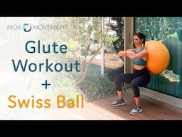 Swiss Ball Glute Workout | Low Impact Exercises