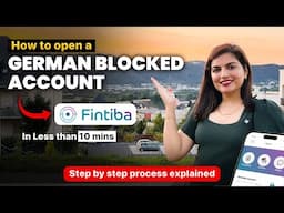 How To Open A German Blocked Account With Fintiba ? | What is German Blocked Account ?