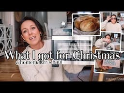 WHAT I GOT FOR CHRISTMAS| A Homemaker's Haul| Tres Chic Mama