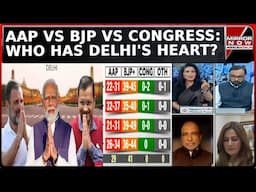 Delhi Election 2025: Exit Polls Predict Clear Winner; Who Has Delhi's 'Dil'? | Poll Of Polls | Watch