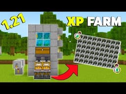 INFINITE Fuel/XP Farm in Minecraft Bedrock 1.21!(easy)