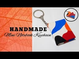 Making a Handmade Mini Notebook Keychain | Melarts Channel