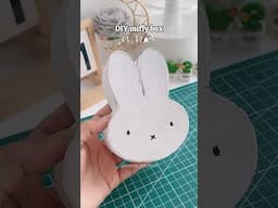 DIY miffy box 🐭✨#shorts #art #diy #youtubeshorts #viralvideo2021