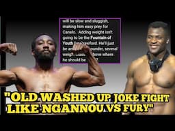 DISRESPECT 🥊 NEWS: CRAWFORD IS A 190 OLD WASHED FIGHTER THAT DONT DESERVE CANELO FITE MORE THAN PAUL