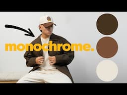 How To Dress Better Using Monochromatic Colors