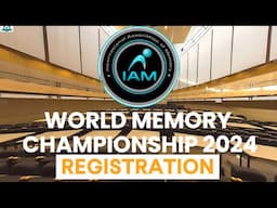 Attention Memory Athletes: World Memory Championship 2024 Registration Process Explained