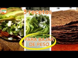 ¡Recetas que cuidan tu figura! Come rico y adelgaza en enero. #recetas