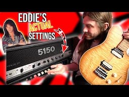 Trying Eddie Van Halen's Actual Amp Settings!