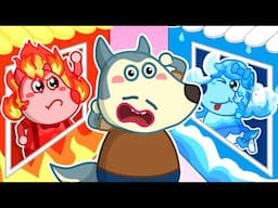 Your Kid vs My Kid 🔥💧 Sharing is Caring Songs 🎶 Wolfoo Nursery Rhymes & Kids Songs