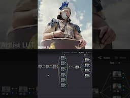 Getting the Gladiator II look with Artlist LUTs #colorgrading #davinciresolve