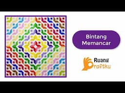 Full Tutorial Patchwork Bintang Memancar