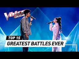 The Greatest BATTLES of ALL TIME on The Voice