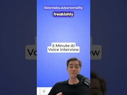 AI personality test