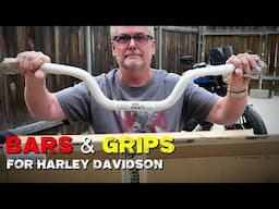 How to Install Handlebars & Grips on Harley Davidson || Wheel Stories