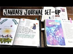 January Journal Set Up | Pages for the New Year