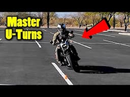 Are Right Motorcycle U-Turns Hard For You?