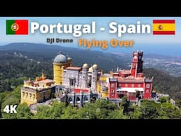 PORTUGAL & SPAIN - 4K Drone | Lisbon - Sintra - Porto | Segovia - San Sebastian - Barcelona | DJI