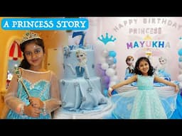 A Princess Story | Mayukha's birthday | Frozen Themed Birthday Party