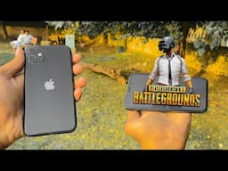 iPhone 11 PUBG Test | 100% Battery to 0% | Graphics | Handcam | Screen Recording