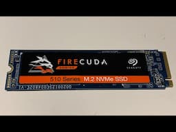 ✅Seagate FireCuda 510 1TB NVMe SSD Review