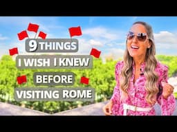 First Time in Rome, Italy 👉🏻 9 Rookie Mistakes to AVOID in Rome!