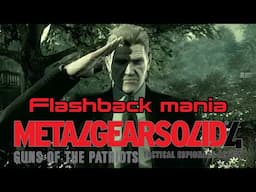 Metal gear solid 4 Flashback mania