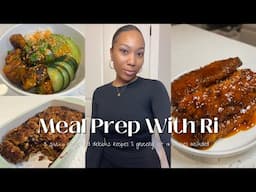 MEAL PREP WITH RI || 3 QUICK, EASY & DELICIOUS RECIPES || GROCERY LIST & RECIPES INCLUDED