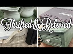 THRIFTED MAKEOVERS |COTTAGE CORE | FARMHOUSE RELOVED STYLE