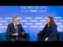 Full interview with Rep. Linda Sánchez | Playbook The First 100 Days: Trade