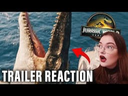 🔲 Jurassic World Rebirth FULL OFFICIAL TRAILER REACTION