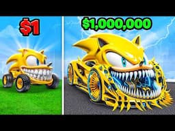 $1 To $1.000.000 SUPER SONIC CAR In GTA 5!