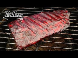 Pork Spare Ribs on a Charmate Lawson Smoker | Baller BBQ