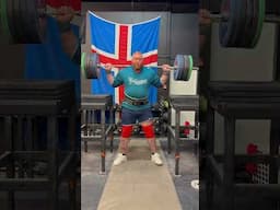 200kg / 441lbs overhead press - Hafthor Bjornsson