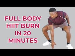 20-Minute Standing Beginner HIIT Workout: Sweat & Tone Your Whole Body 💦