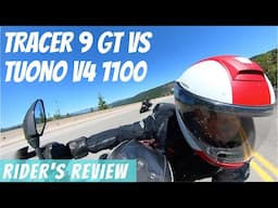 Yamaha Tracer 9Gt vs Aprilia Tuono V4 1100