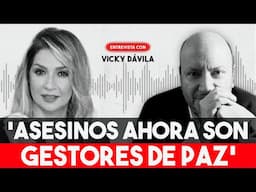 "Los PEORES CRIMINALES están libres como gestores de paz gracias a Petro" Vicky Dávila | Julio S.