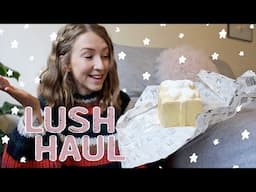 CHRISTMAS LUSH HAUL | Rhiannon Ashlee