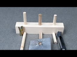 Woodworking tips and tricks for beginners | How to make and use dowels