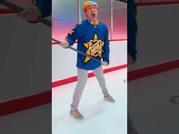 Ice Hockey Blippi  - Can you Catch Him ?