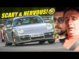 SCARY & NERVOUS Porsche Cayman 987! // Nürburgring