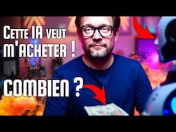 Cette IA veut acheter mes vidéos 🤔 ! Pourquoi, combien ? Bonne idée ?